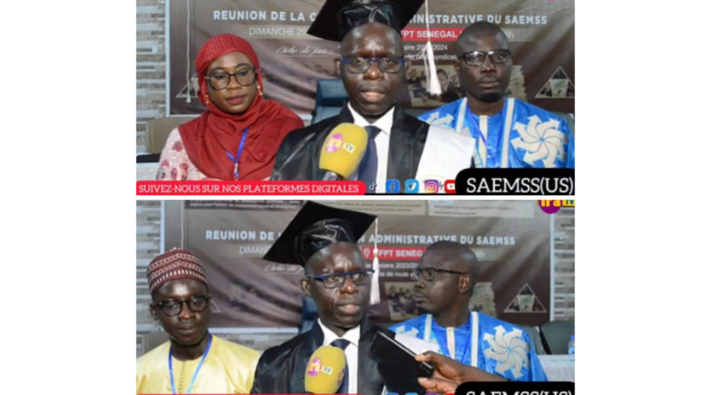 CICES:UNIVERSITE SYNDICALE DU SAEMSS EL HADJI MALICK YOUM REVIENT SUR LA QUINTESSENCE DU THEME CENTRAL